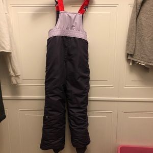Size child small 6-6x Snow pants bibs overalls underalls under all over all